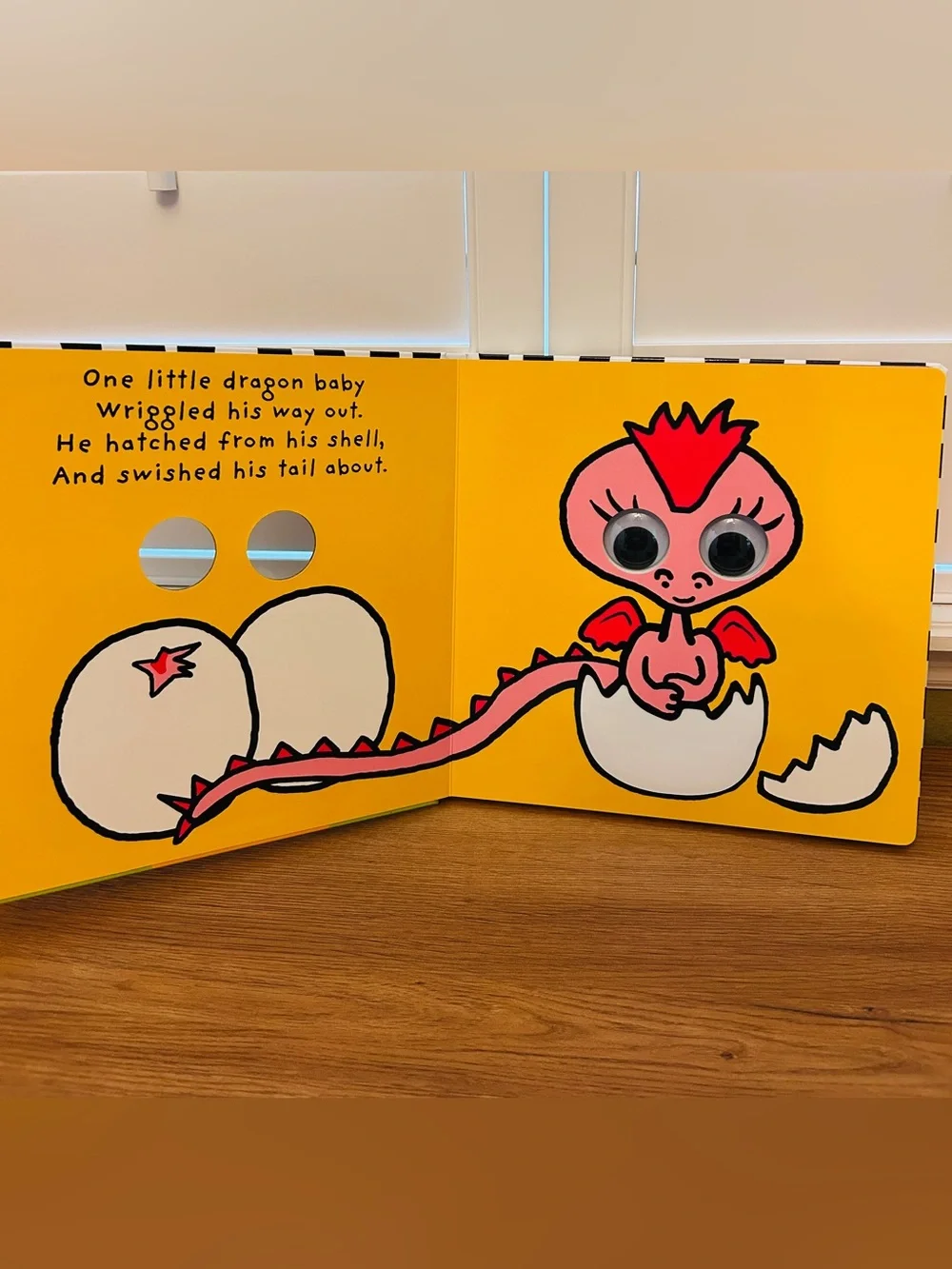 🐉 Little Whispers | NEW Dizzy Dragon Oversized Touch & Feel Book